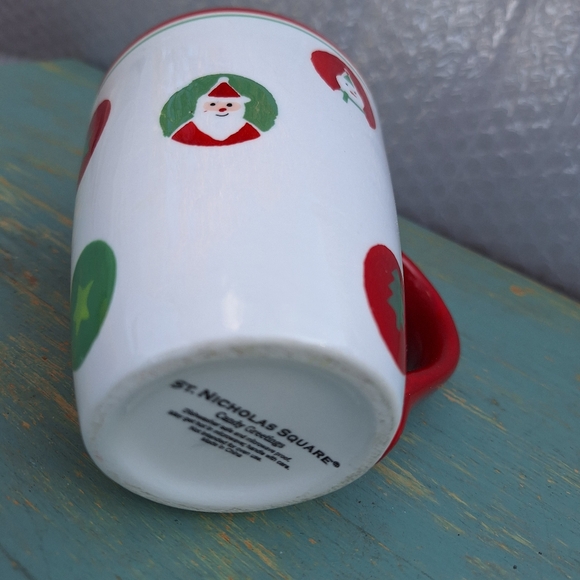 Vintage Mug Santa Clause St Nicholas Square North Pole Christmas Gift Coffee Cup - Picture 12 of 16